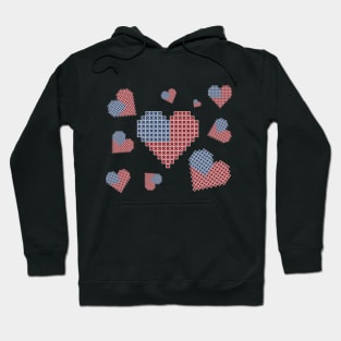 I Love USA In My Heart Hoodie